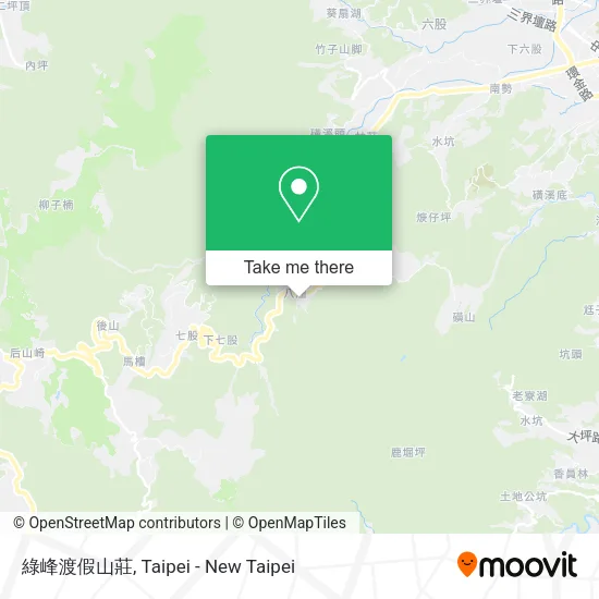 綠峰渡假山莊地圖