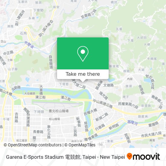 Garena E-Sports Stadium 電競館 map