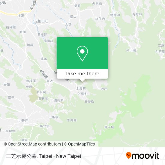 三芝示範公墓 map