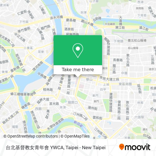 台北基督教女青年會 YWCA map
