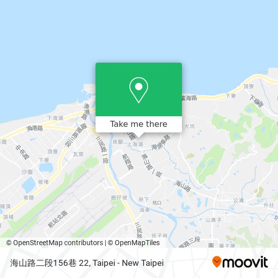 海山路二段156巷 22地圖