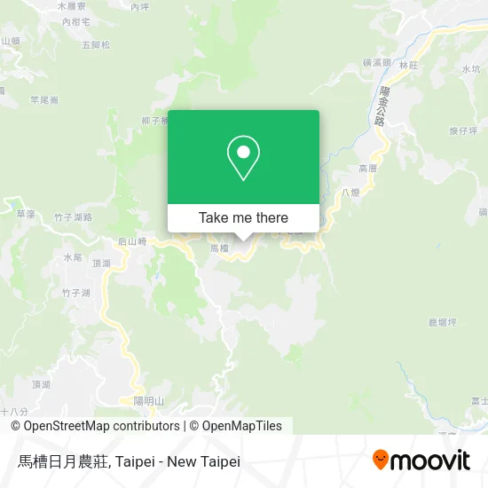 馬槽日月農莊地圖
