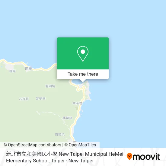 新北市立和美國民小學 New Taipei Municipal HeMei Elementary School map