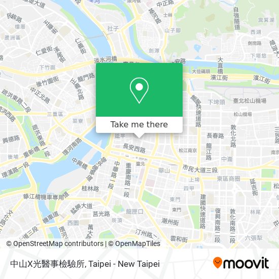 中山X光醫事檢驗所 map