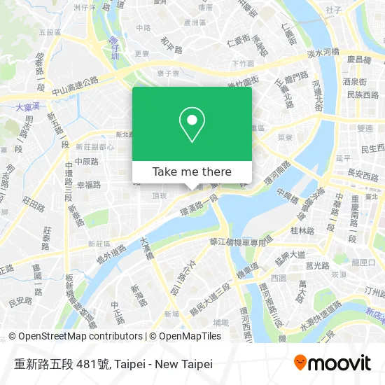 重新路五段 481號 map