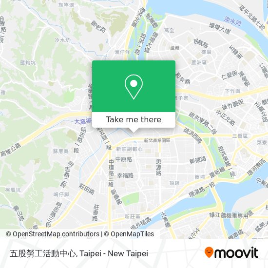 五股勞工活動中心 map