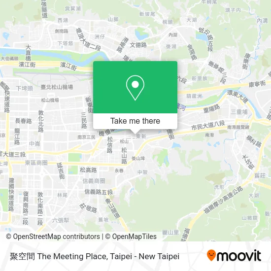 聚空間 The Meeting Place map