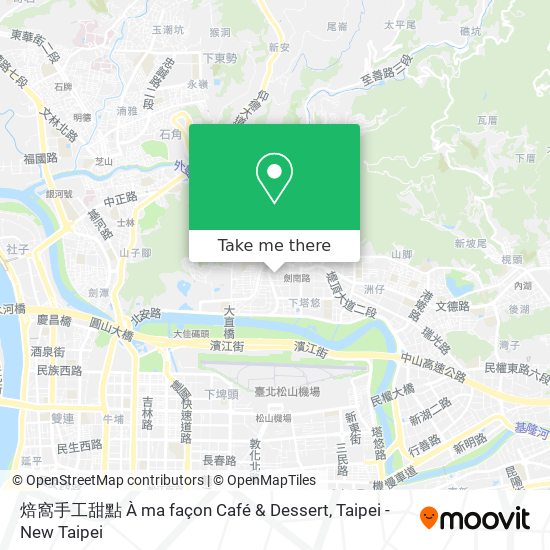 焙窩手工甜點 À ma façon Café & Dessert map