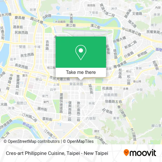 Cres-art Philippine Cuisine地圖