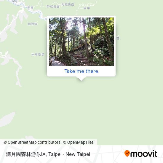 满月圆森林游乐区地圖