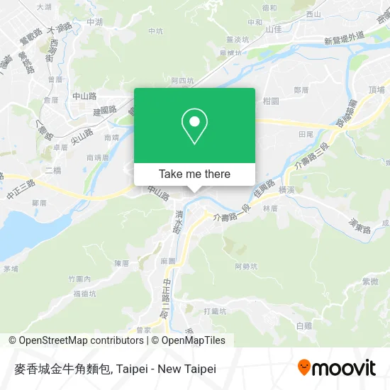 麥香城金牛角麵包 map
