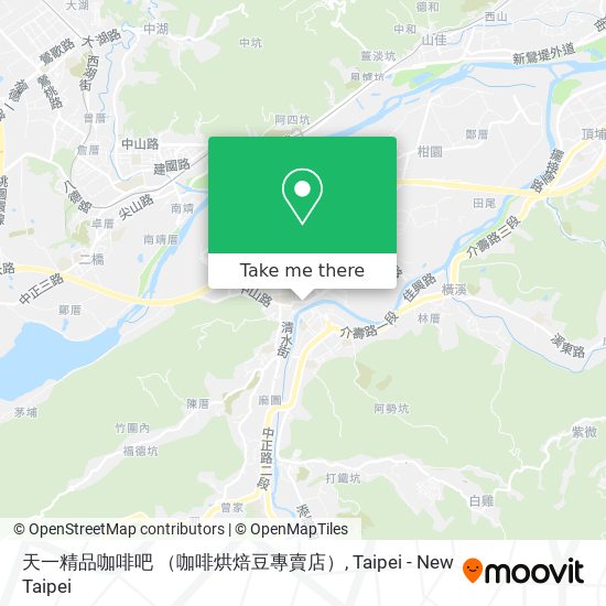 天一精品咖啡吧 （咖啡烘焙豆專賣店） map