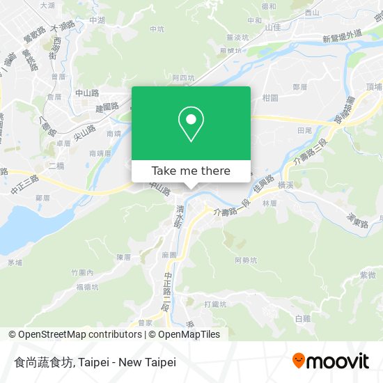 食尚蔬食坊 map