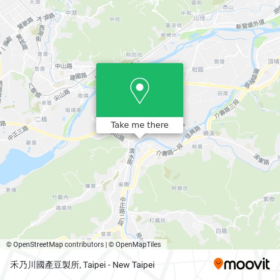 禾乃川國產豆製所 map