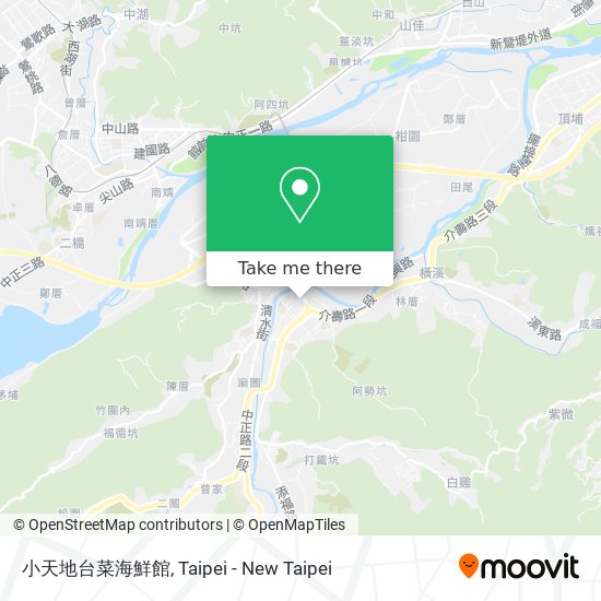 小天地台菜海鮮館 map