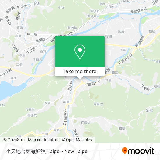 小天地台菜海鮮館 map
