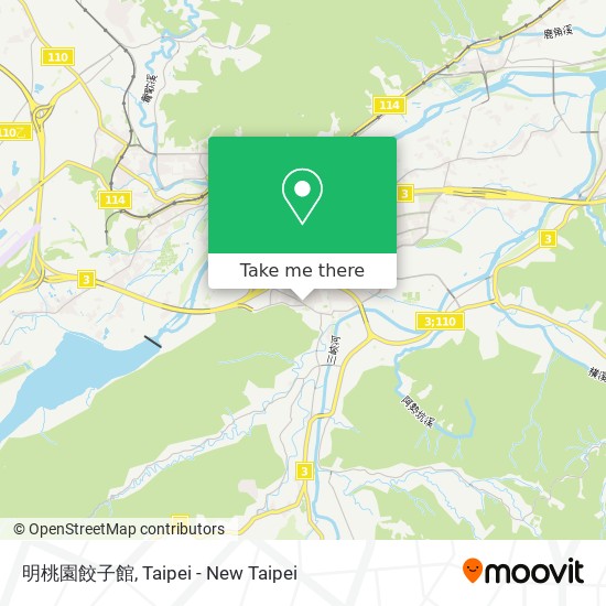 明桃園餃子館 map