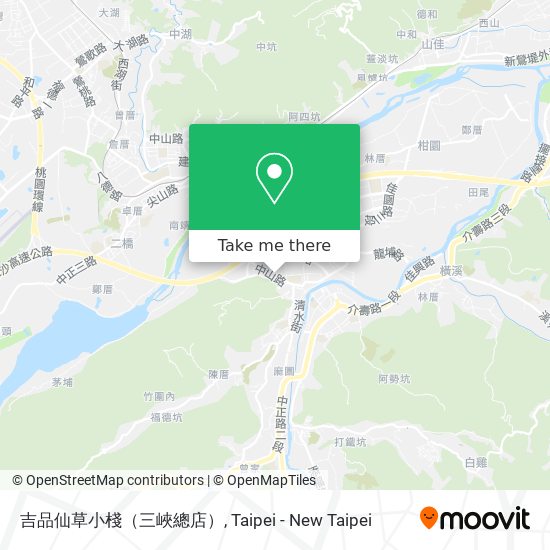 吉品仙草小棧（三峽總店） map