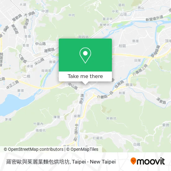 羅密歐與茱麗葉麵包烘培坊 map