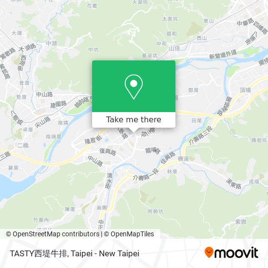 TASTY西堤牛排 map