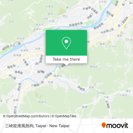 三峽龍捲風熱狗 map