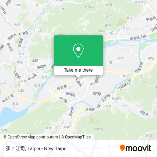 蕉ㄚ吐司地圖