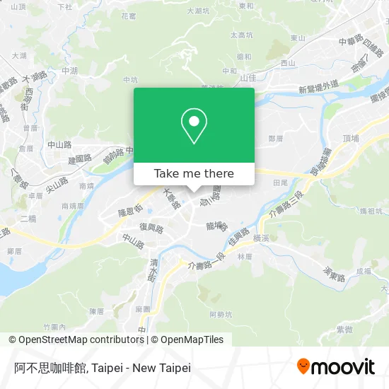 阿不思咖啡館 map