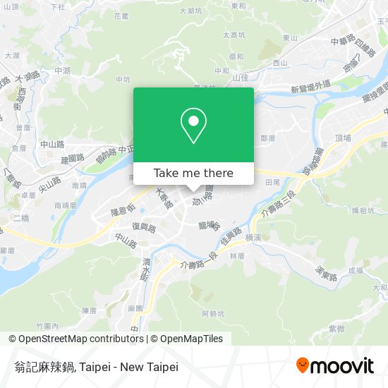 翁記麻辣鍋 map