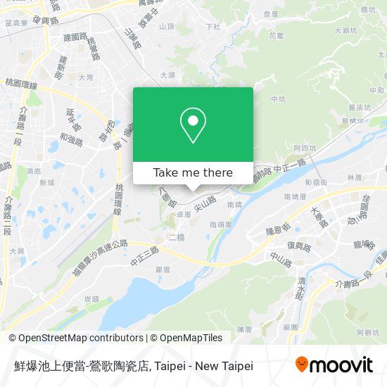 鮮爆池上便當-鶯歌陶瓷店 map