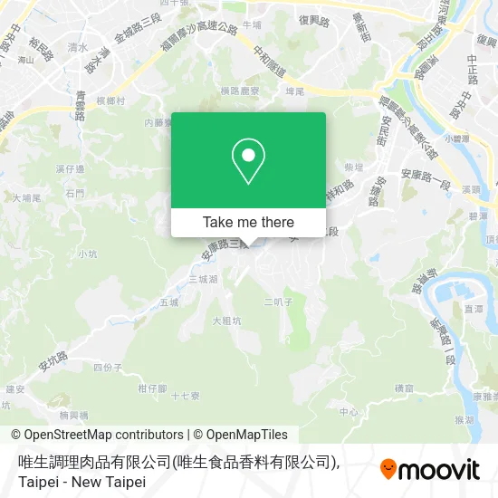 唯生調理肉品有限公司(唯生食品香料有限公司) map