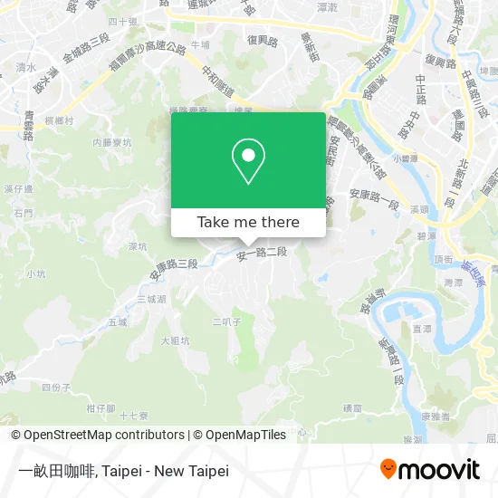 一畝田咖啡 map