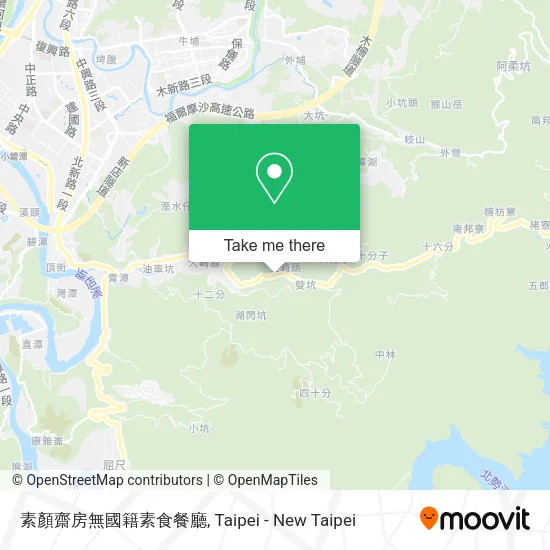 素顏齋房無國籍素食餐廳 map