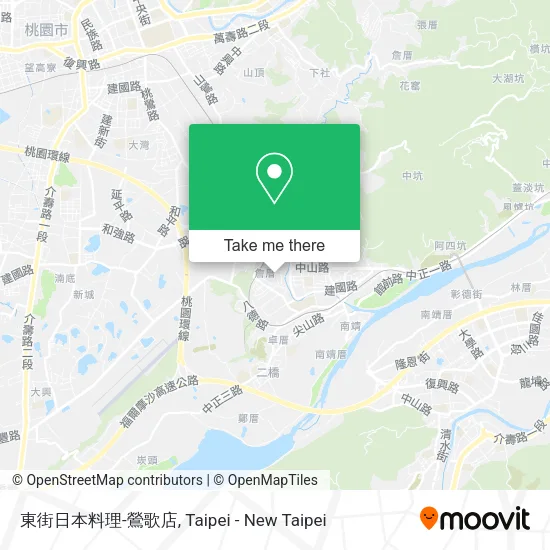 東街日本料理-鶯歌店 map