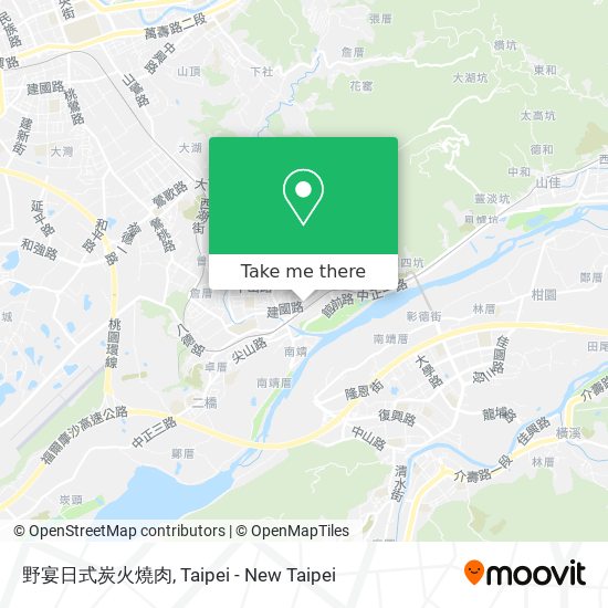 野宴日式炭火燒肉 map