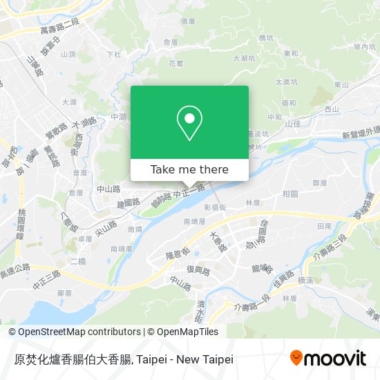 原焚化爐香腸伯大香腸 map