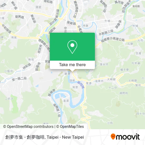 創夢市集 - 創夢咖啡地圖