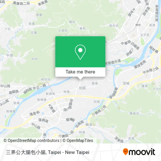 三界公大腸包小腸地圖