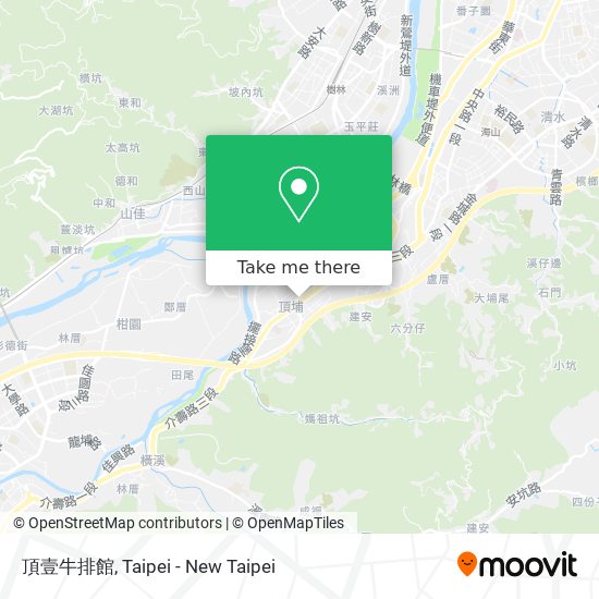 頂壹牛排館 map
