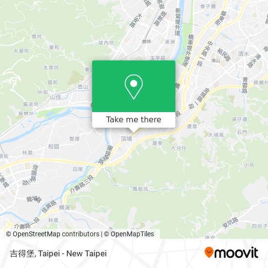 吉得堡 map