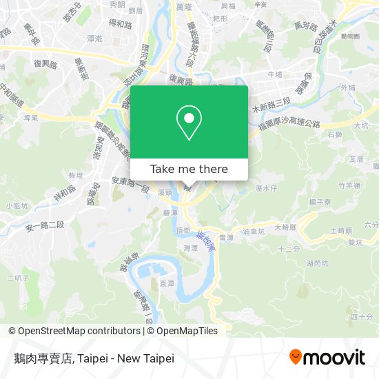 鵝肉專賣店 map