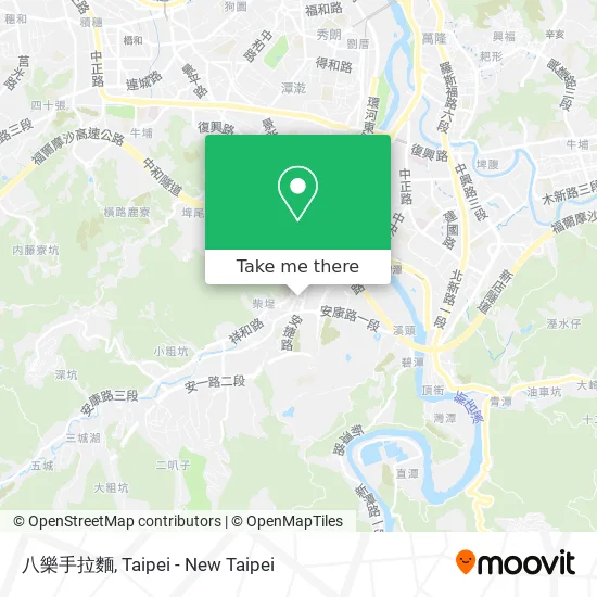 八樂手拉麵 map