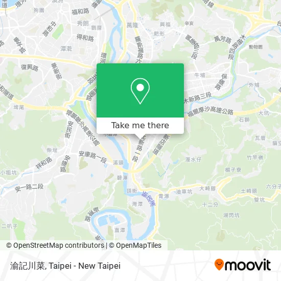 渝記川菜 map