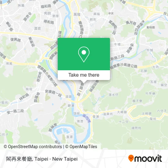 閣再來餐廳地圖