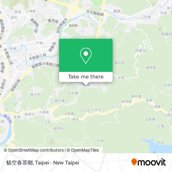 貓空春茶鄉 map