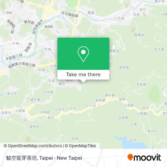 貓空龍芽茶坊 map