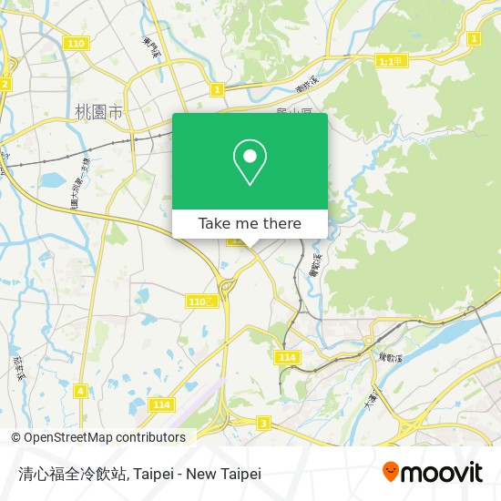 清心福全冷飲站 map