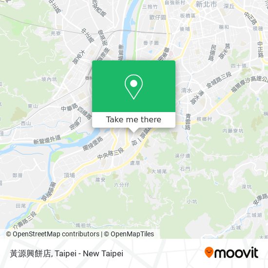 黃源興餅店 map