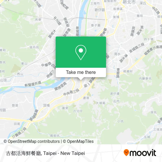 古都活海鮮餐廳地圖