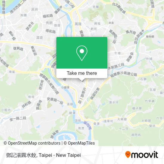 鄧記湯圓水餃 map