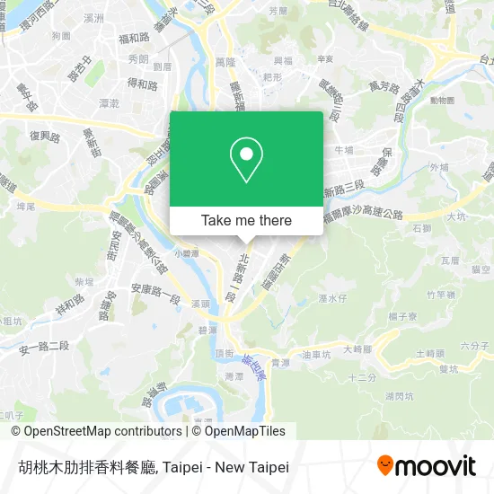 胡桃木肋排香料餐廳地圖